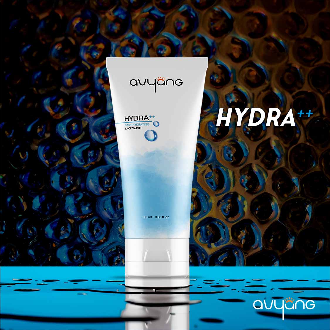 Radiant skin by Hydra++ a Hydrating face wash by brand name Avyang